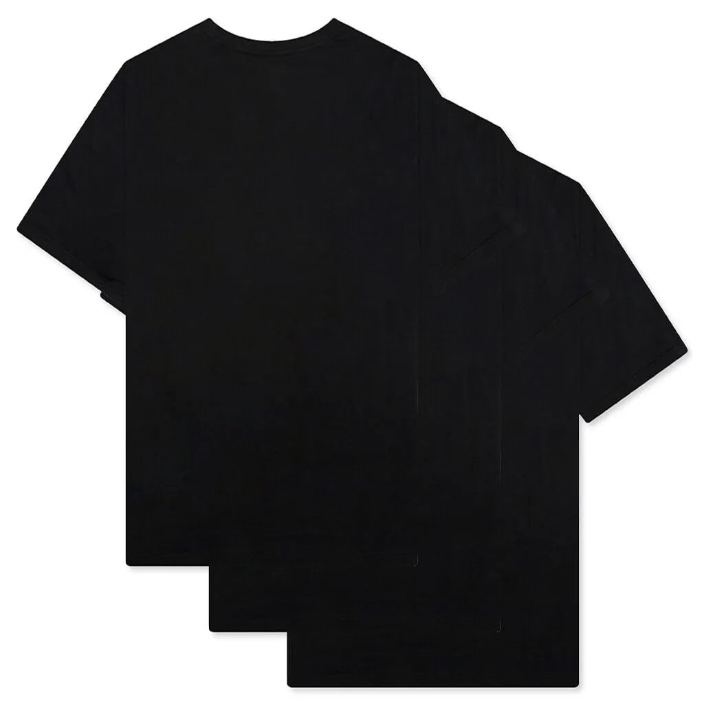 3-Pack T-Shirt Set - Black