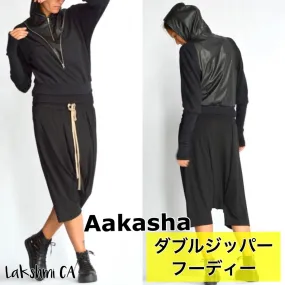 Aakasha  |Faux Fur Long Sleeves Plain Cotton Handmade