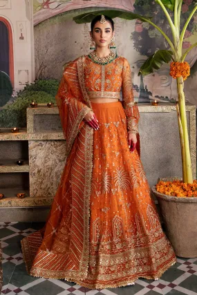 Afrozeh Shehnai Unstitched Wedding Formal 3Pc Suit AFS-23-V1-01 Dilaab