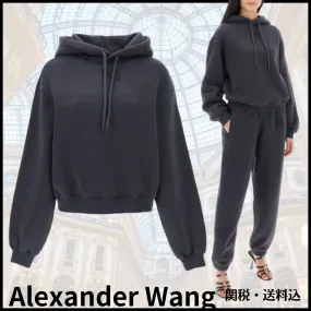 Alexander Wang  |Cotton Logo Hoodies & Sweatshirts