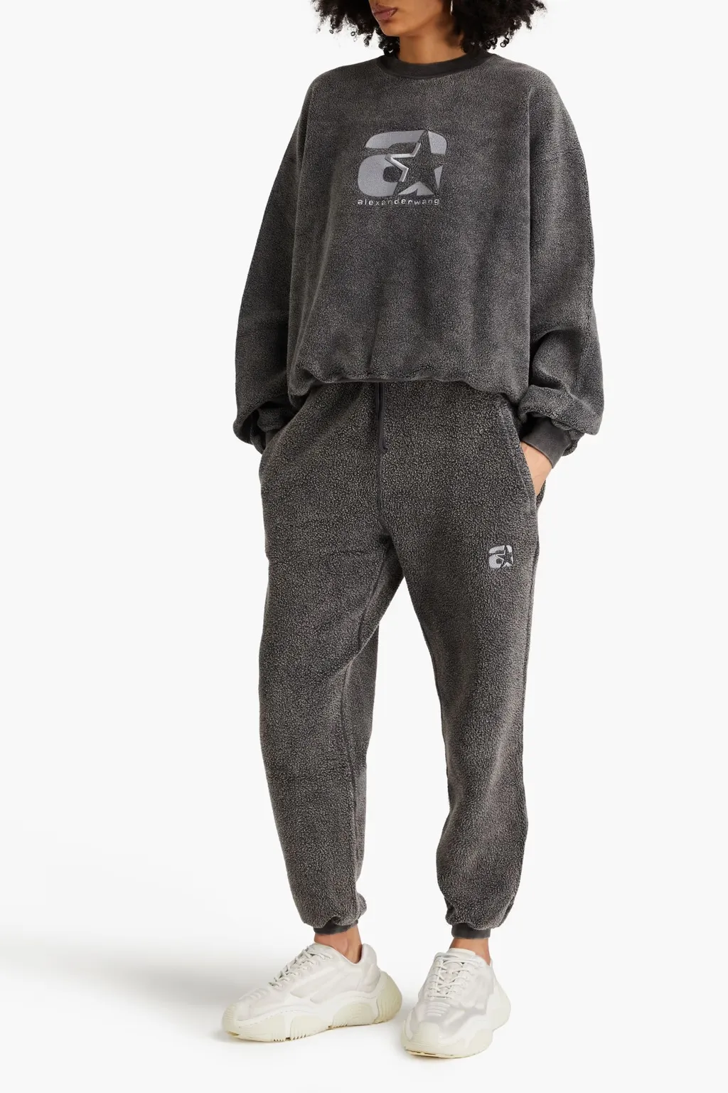 Alexander Wang  |Long Sleeves Cotton Logo Hoodies & Sweatshirts