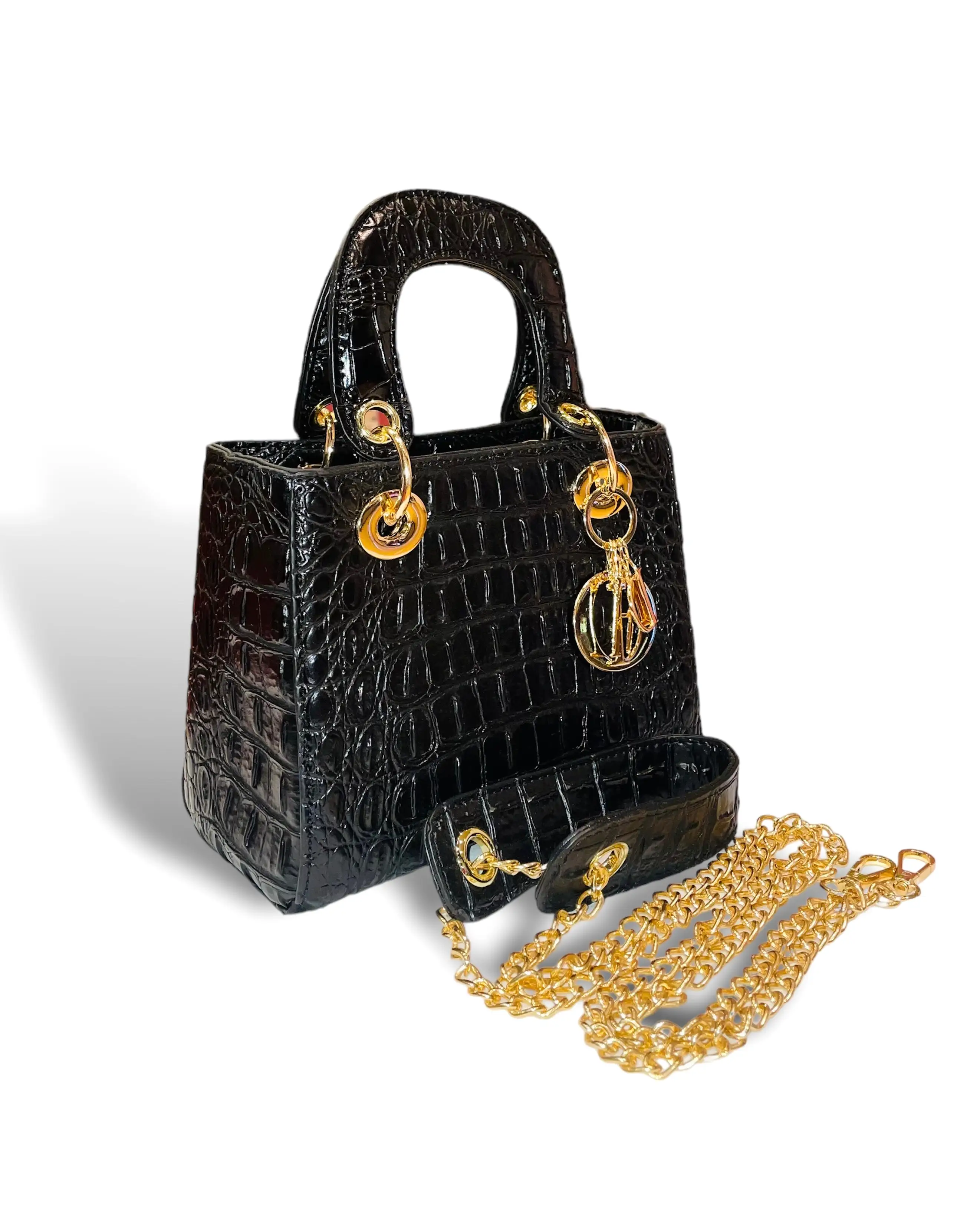 Alligator Skin Fashion Tote