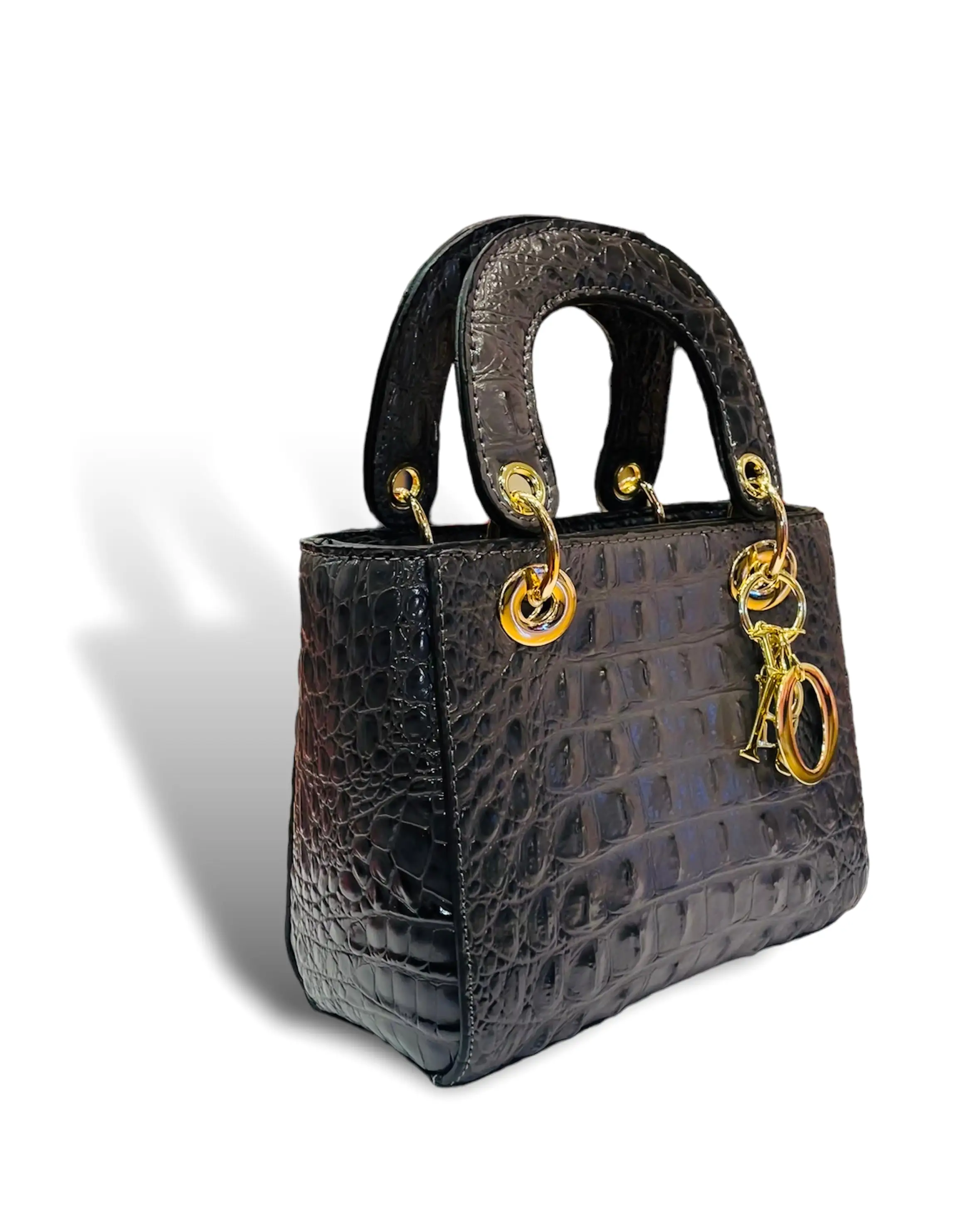 Alligator Skin Fashion Tote