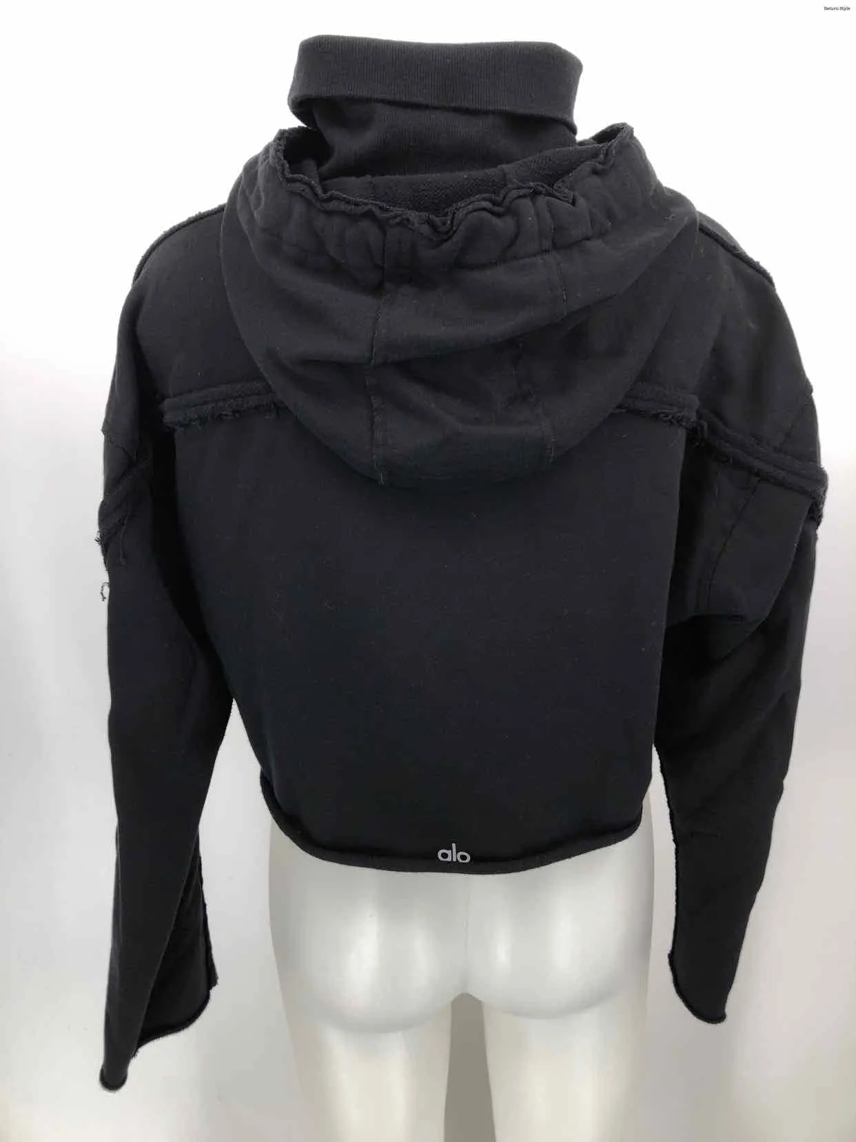 ALO Black Longsleeve Women Size SMALL (S) Jacket