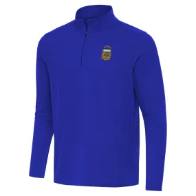 Antigua Argentina National Team Royal Intent Quarter-Zip Pullover Top