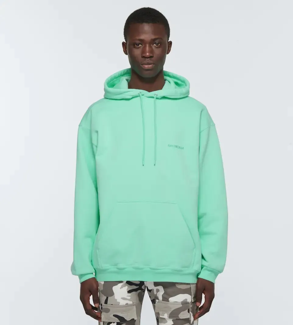 BALENCIAGA  |Cotton Logo Luxury FX Advantage / Exclusive Hoodies