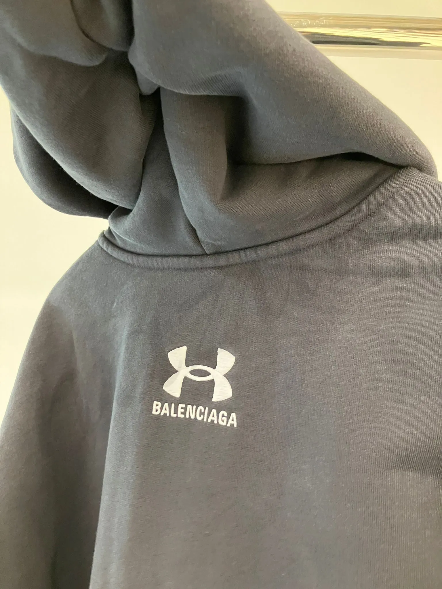 BALENCIAGA  |Unisex Collaboration Cotton Logo Hoodies & Sweatshirts