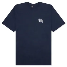 Basic Stussy Tee - Navy