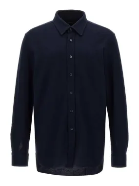 Brioni Piquet Cotton Shirt