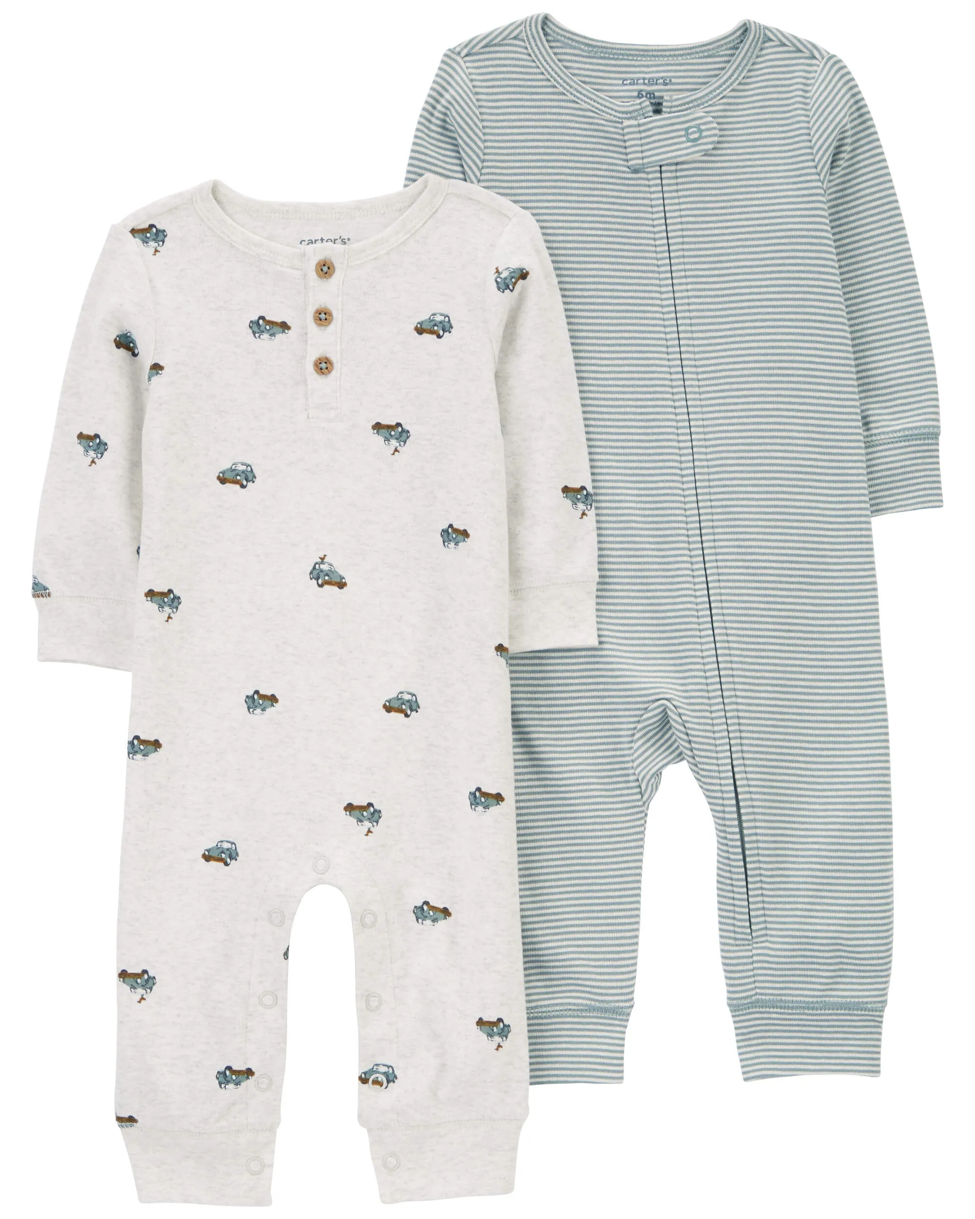 Carters Oshkosh Baby 2-Pack Jumpsuits