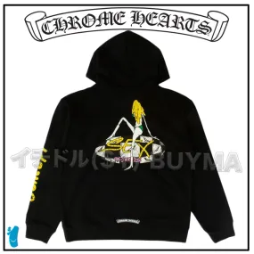 CHROME HEARTS  |Street Style Hoodies