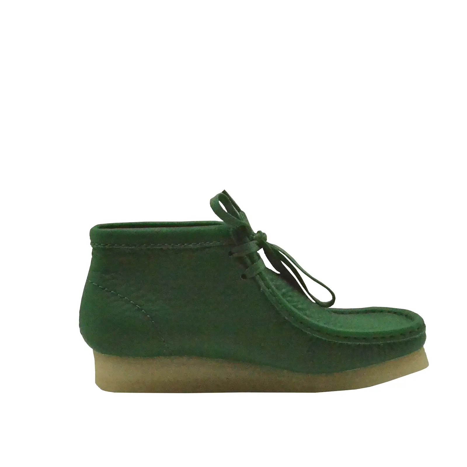 Clarks Wallabee Boot 73234 (Cactus Green Leather)