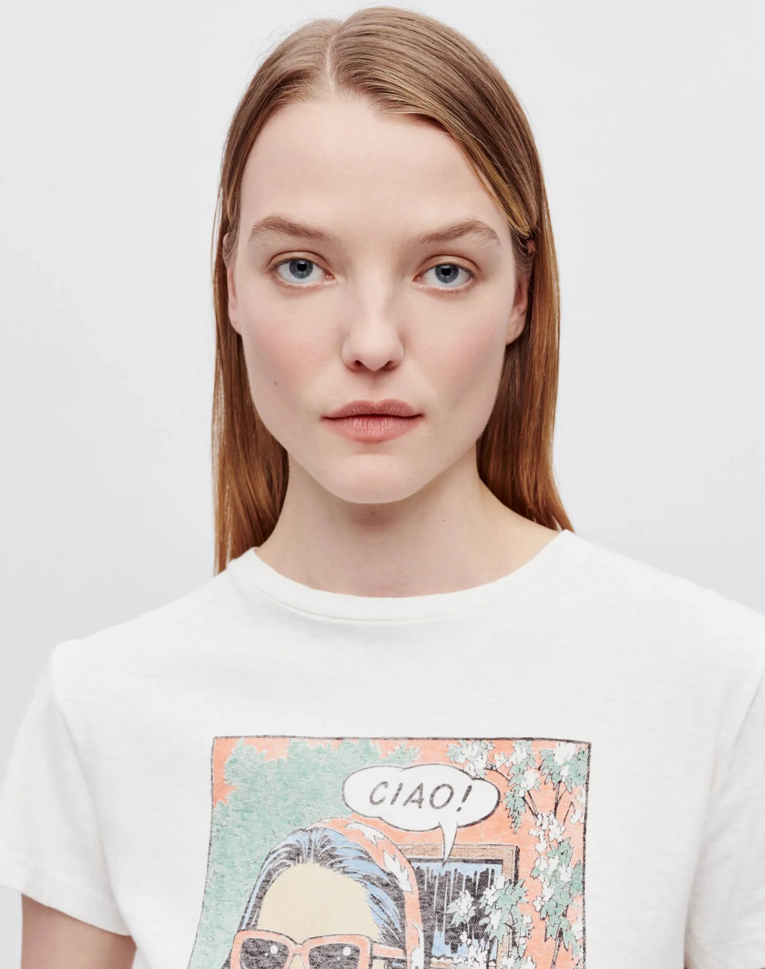 Classic Ciao Tee - Vintage White