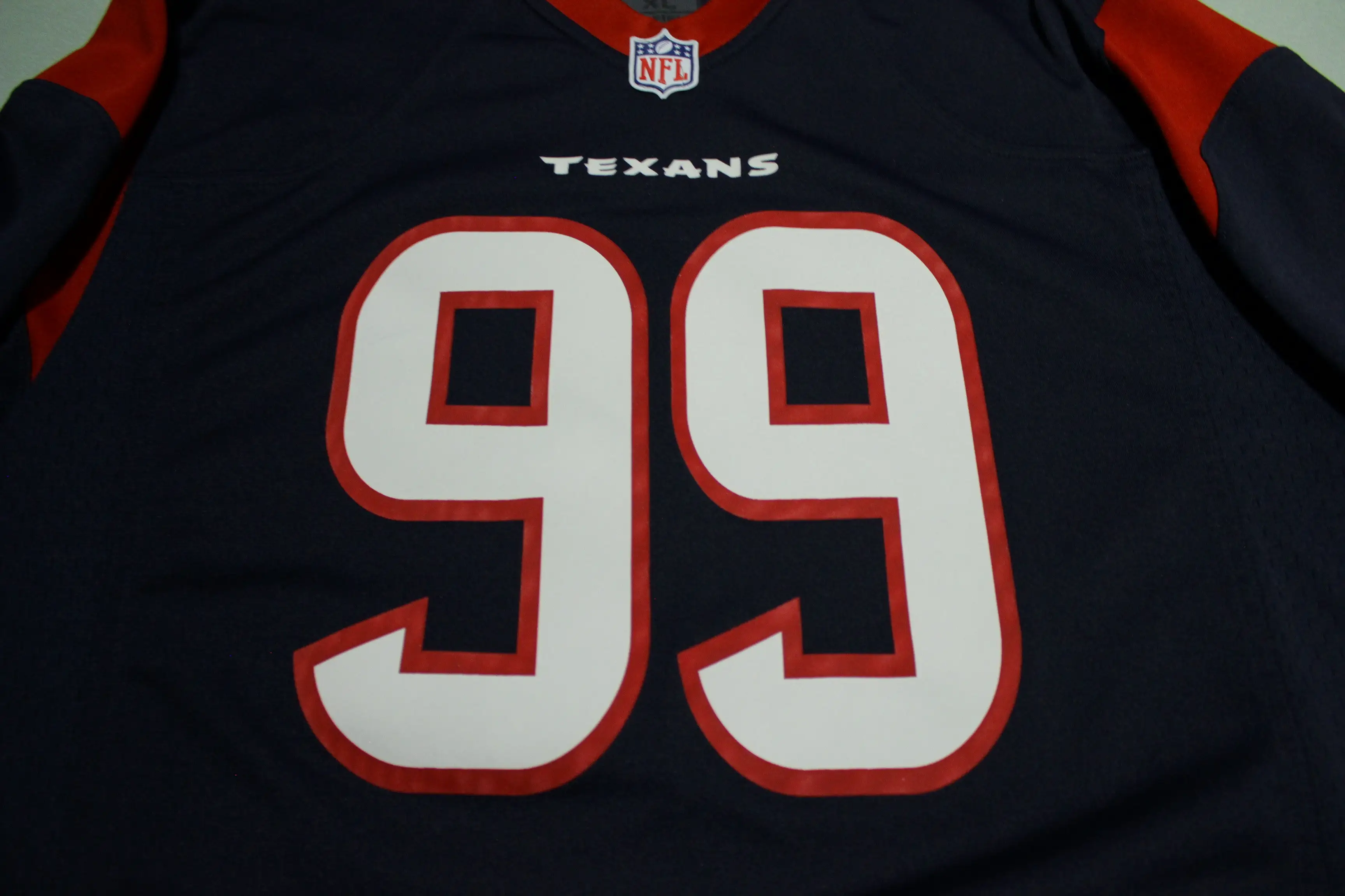 Copy of JJ Watt #99 Houston Texans Nike On Field NFL Players Swoosh Jersey