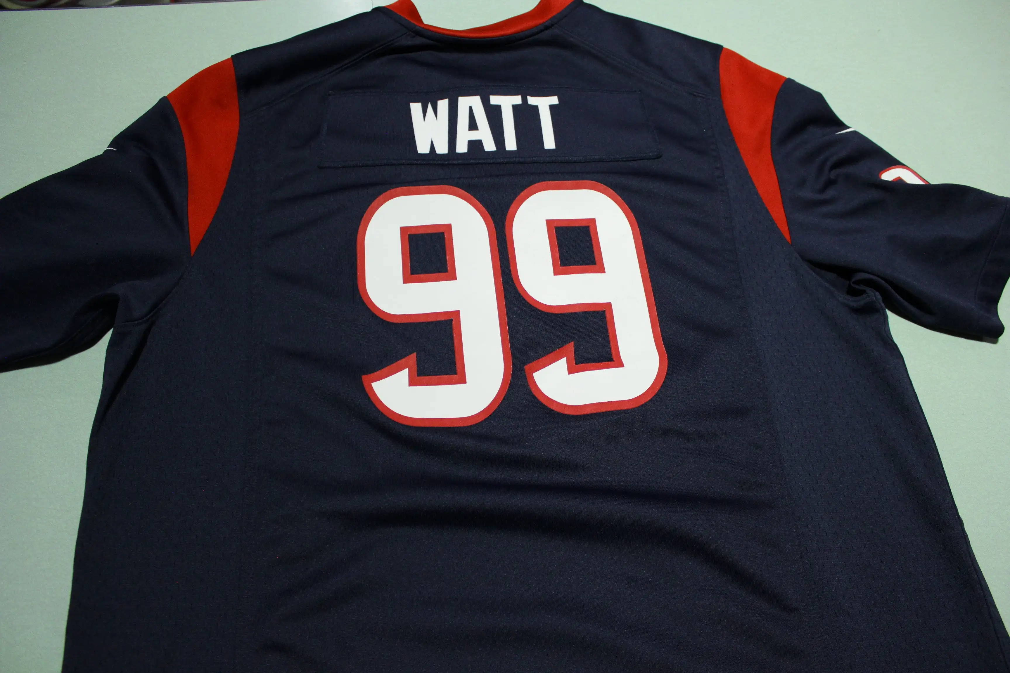 Copy of JJ Watt #99 Houston Texans Nike On Field NFL Players Swoosh Jersey