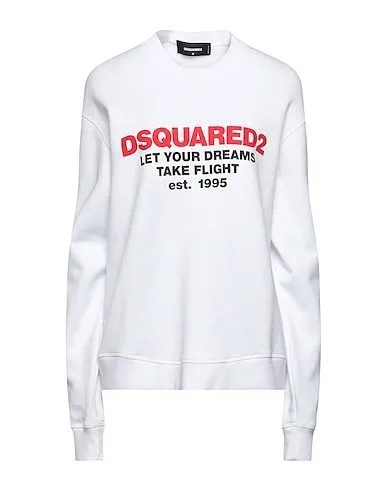 D SQUARED2  |Long Sleeves Cotton Logo Hoodies & Sweatshirts