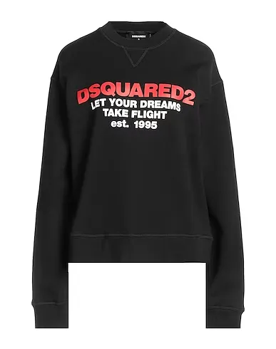 D SQUARED2  |Long Sleeves Cotton Logo Hoodies & Sweatshirts