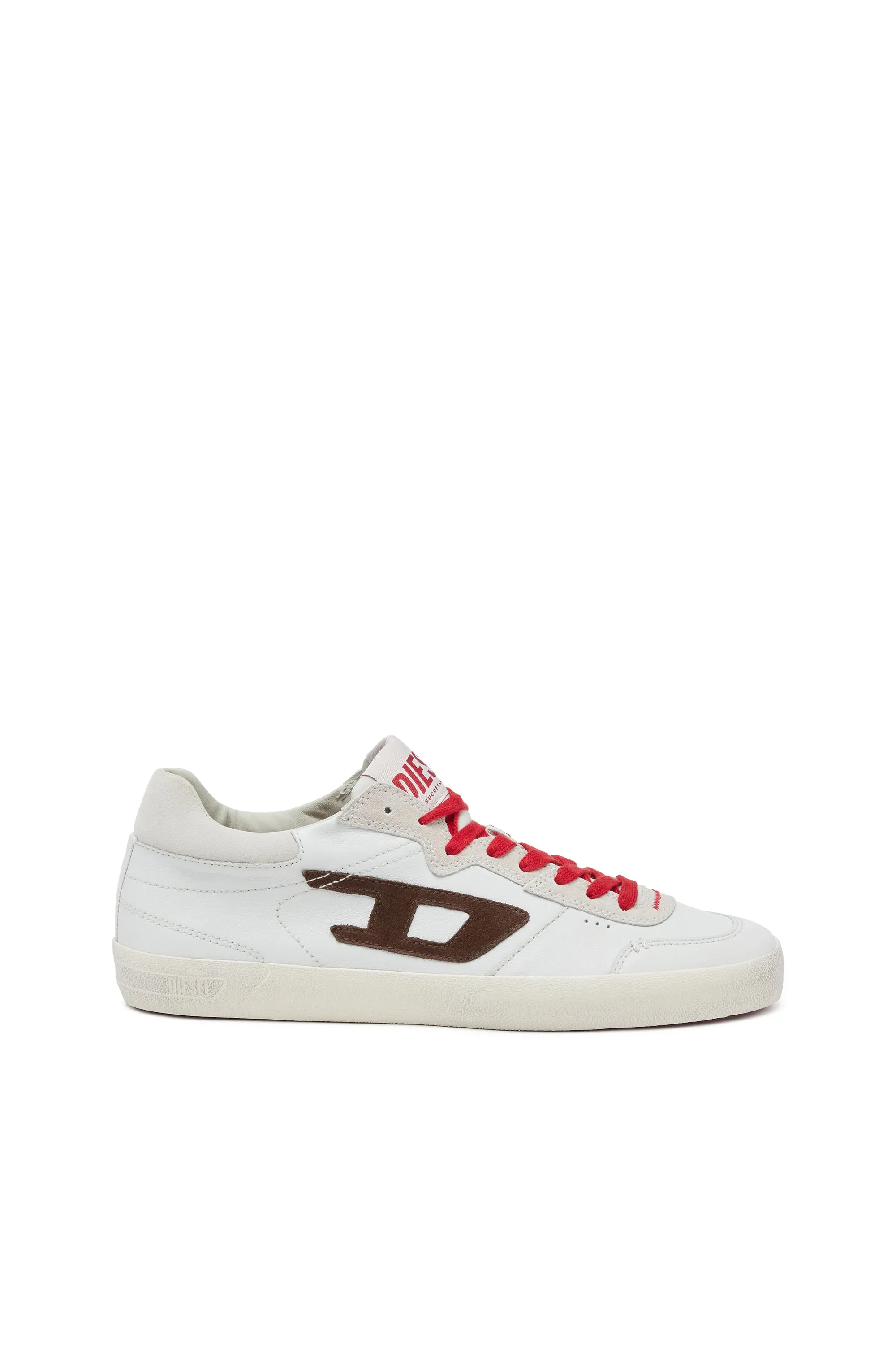 Diesel Y03336P2034 Mens S-Leroji Low Sneakers Tofu