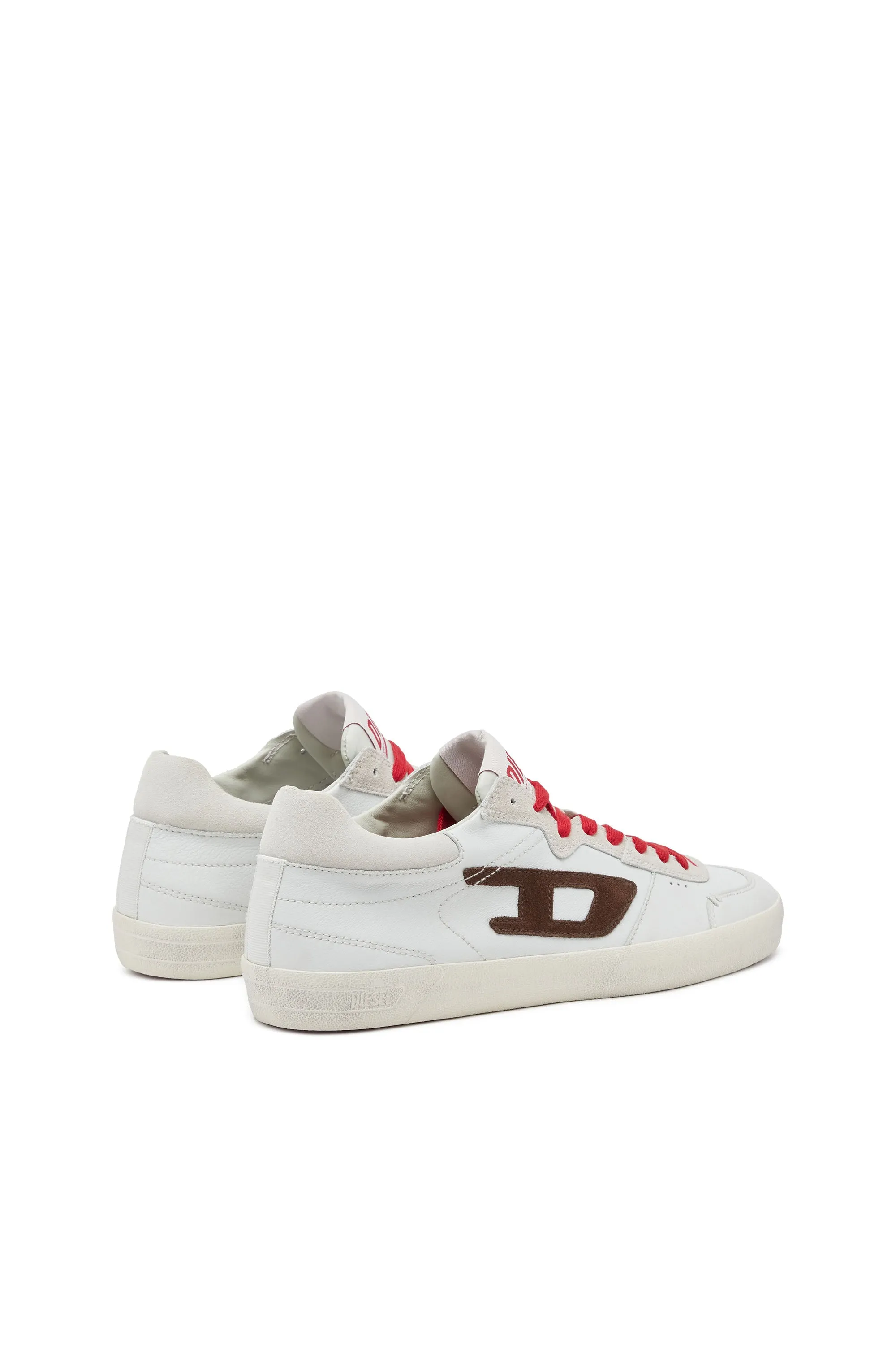 Diesel Y03336P2034 Mens S-Leroji Low Sneakers Tofu