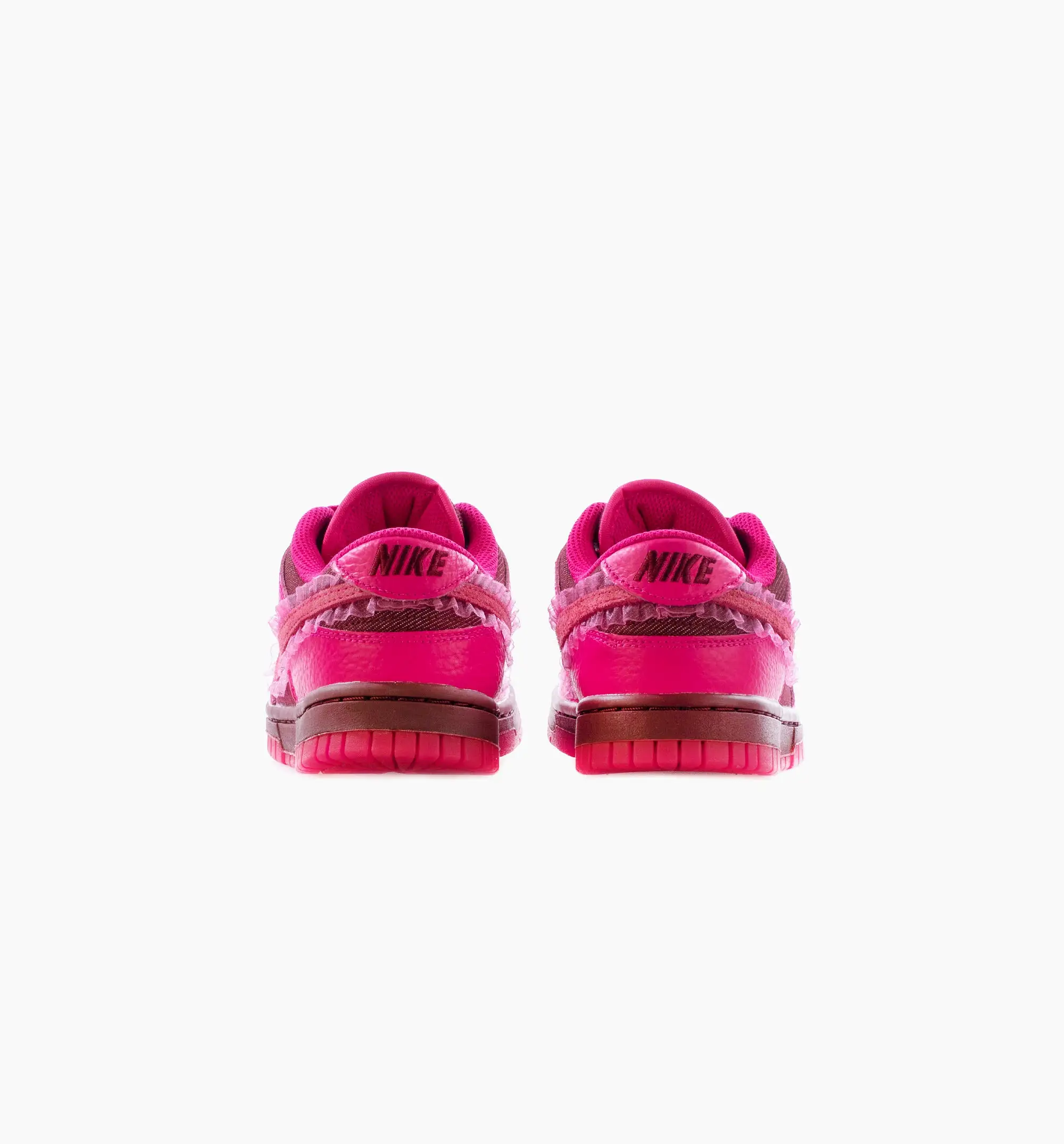 Dunk Low Valentine’s Day Womens Lifestyle Shoes -  Team Red/Pink Prime Limit One Per Customer