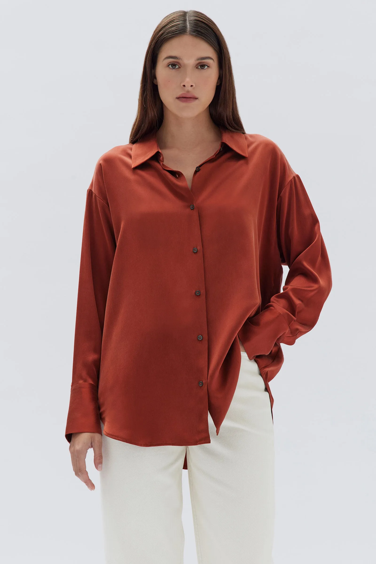 Ena Silk Shirt