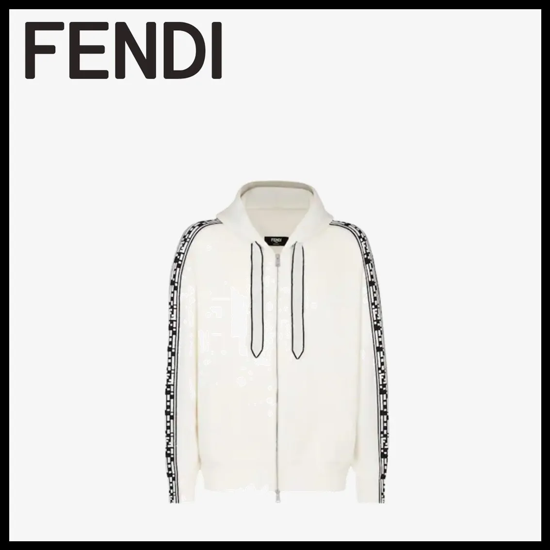 FENDI  |Logo Luxury Outlet Hoodies