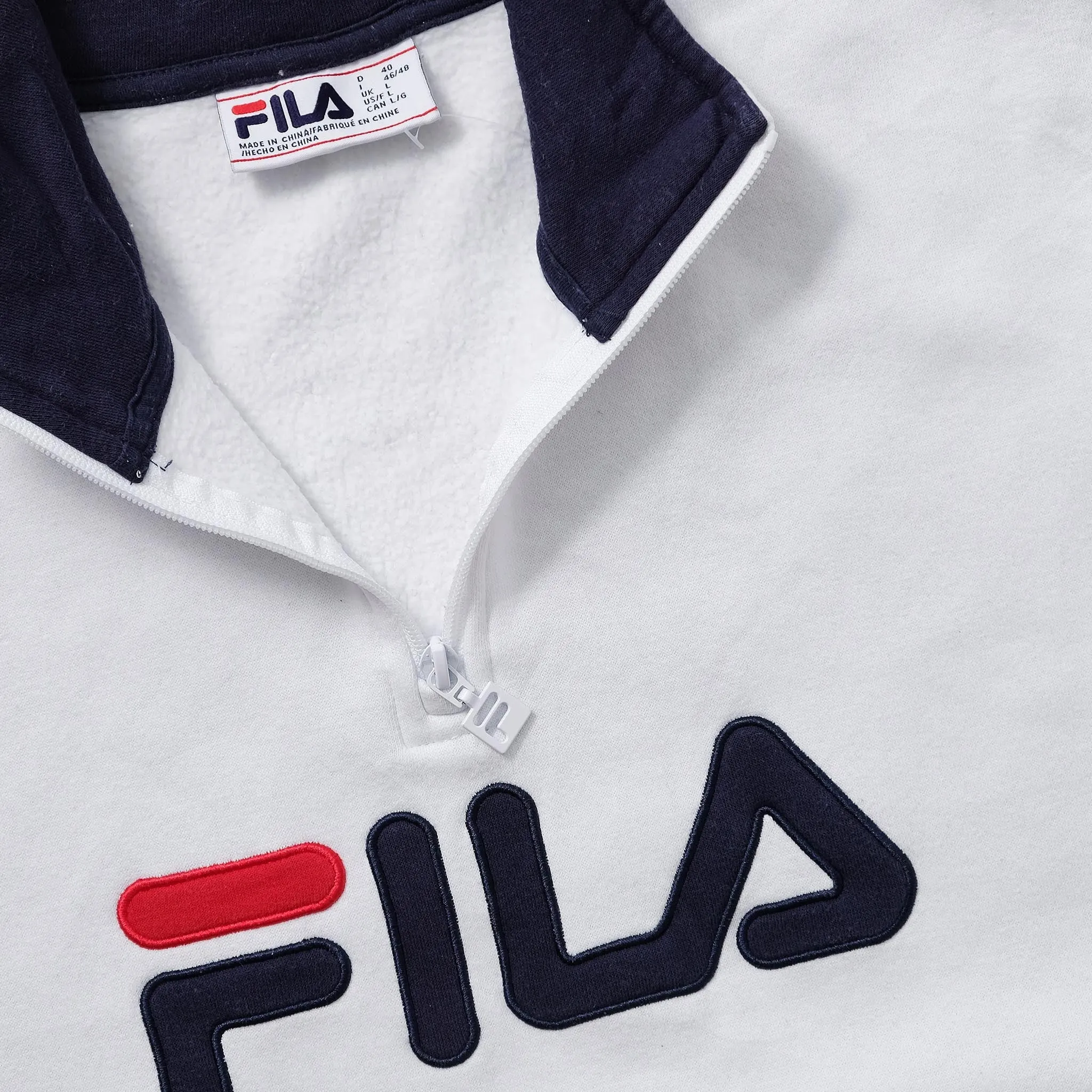 Fila Q-Zip Sweater Medium