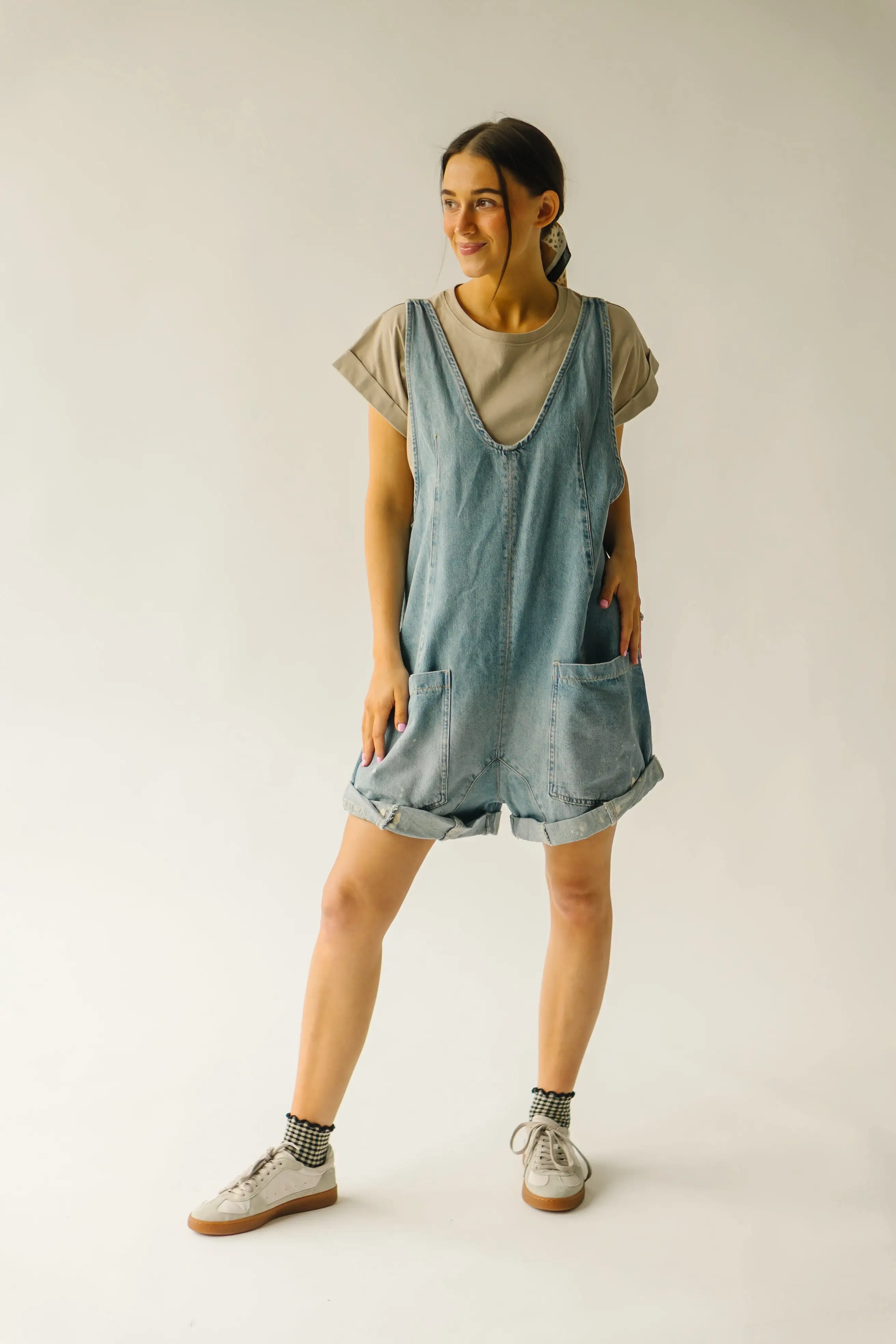 Free People: We The Free High Roller Shortall in Bright Eyes