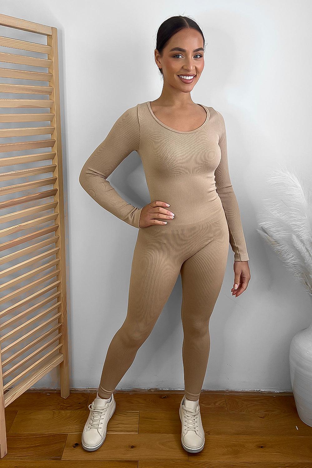 Full Body Push Up Effect Leotard Jumpsuit