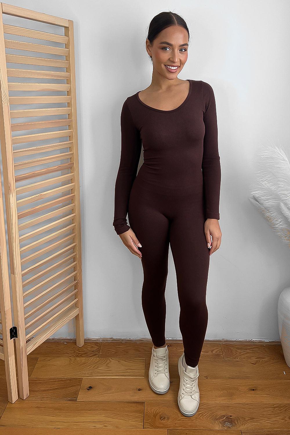 Full Body Push Up Effect Leotard Jumpsuit