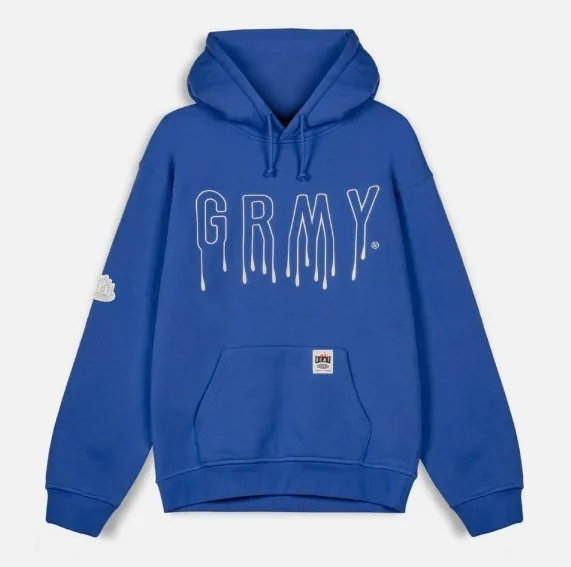 GRIMEY  |Unisex Long Sleeves Plain Cotton Logo Hoodies