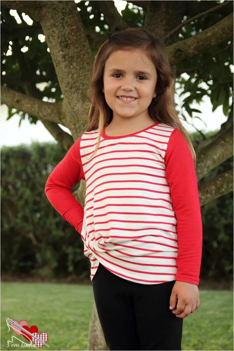 Harbor Knot PDF Pattern Girls 2T-14yrs