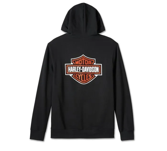 Harley Davidson  |Unisex Long Sleeves Cotton Logo Hoodies