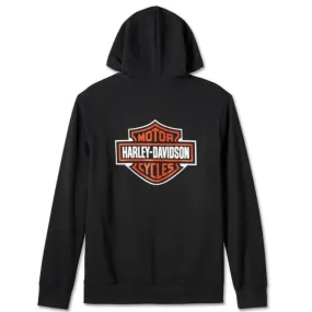 Harley Davidson  |Unisex Long Sleeves Cotton Logo Hoodies