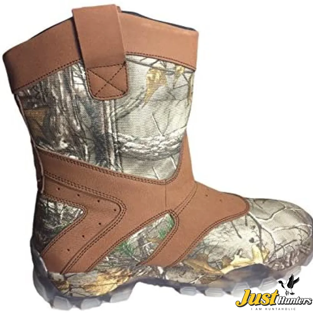 Herman Survivors Wellington Hunting Boots Camo Wide Width