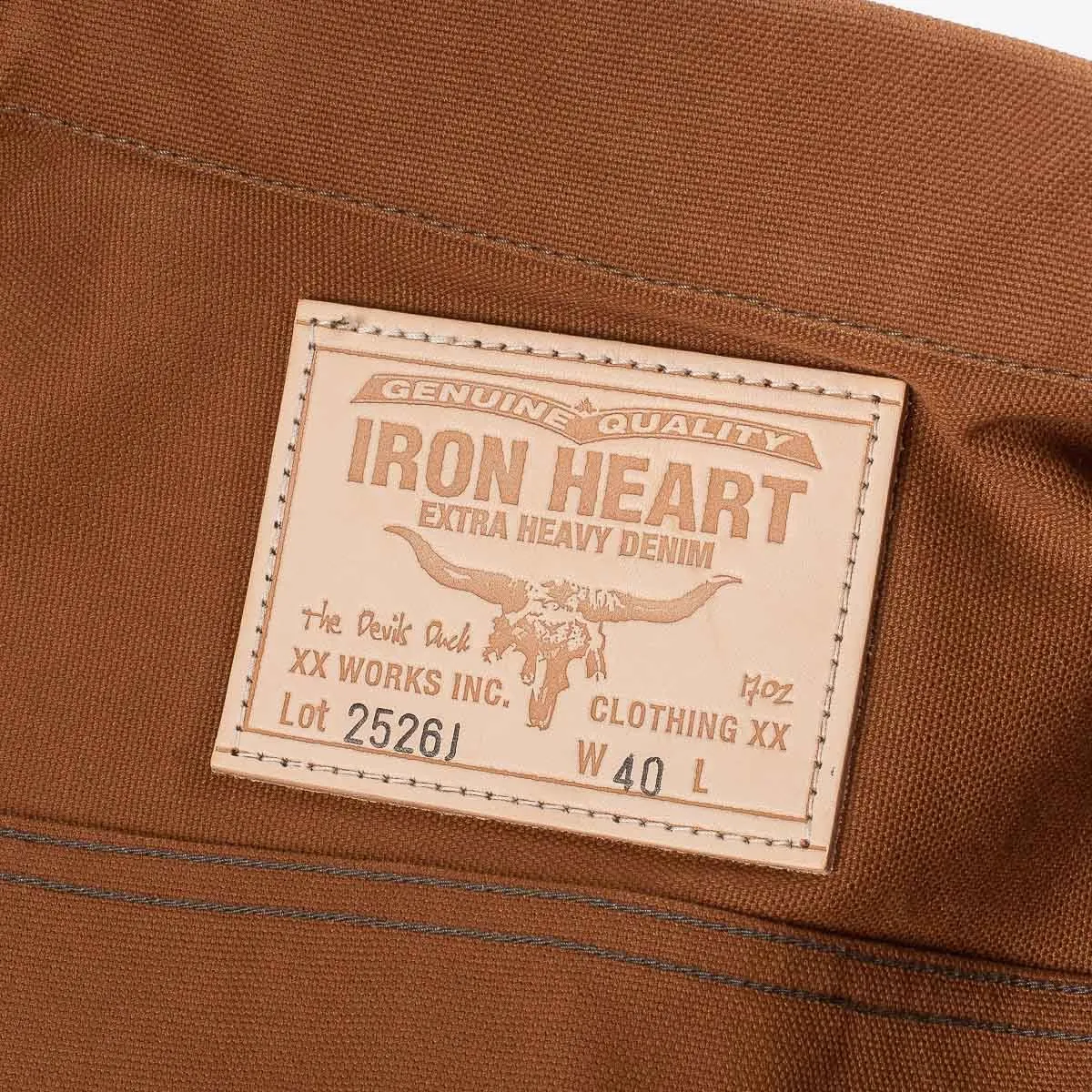 Iron Heart - IH-2526J Type III 17oz Duck