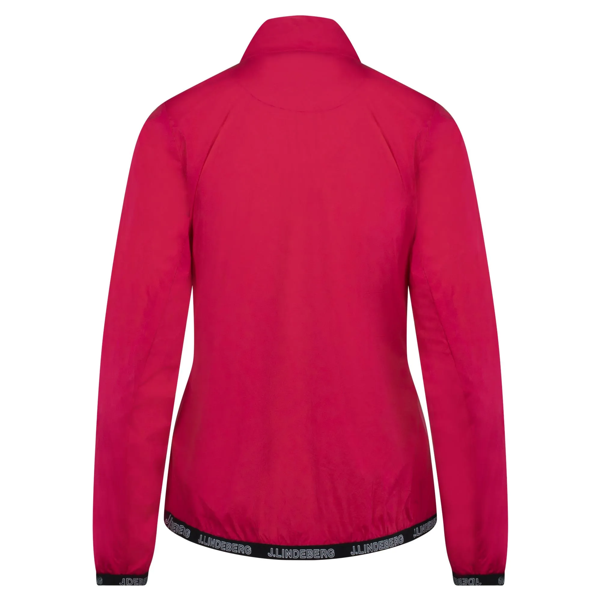 J Lindeberg Tenley Ladies Golf Jacket Little Rose Red