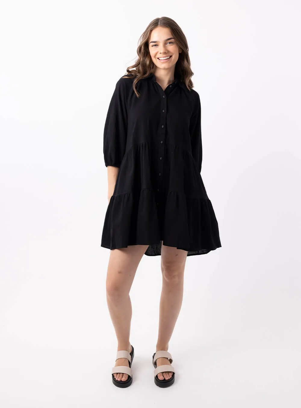 Jasmine Dress-Black