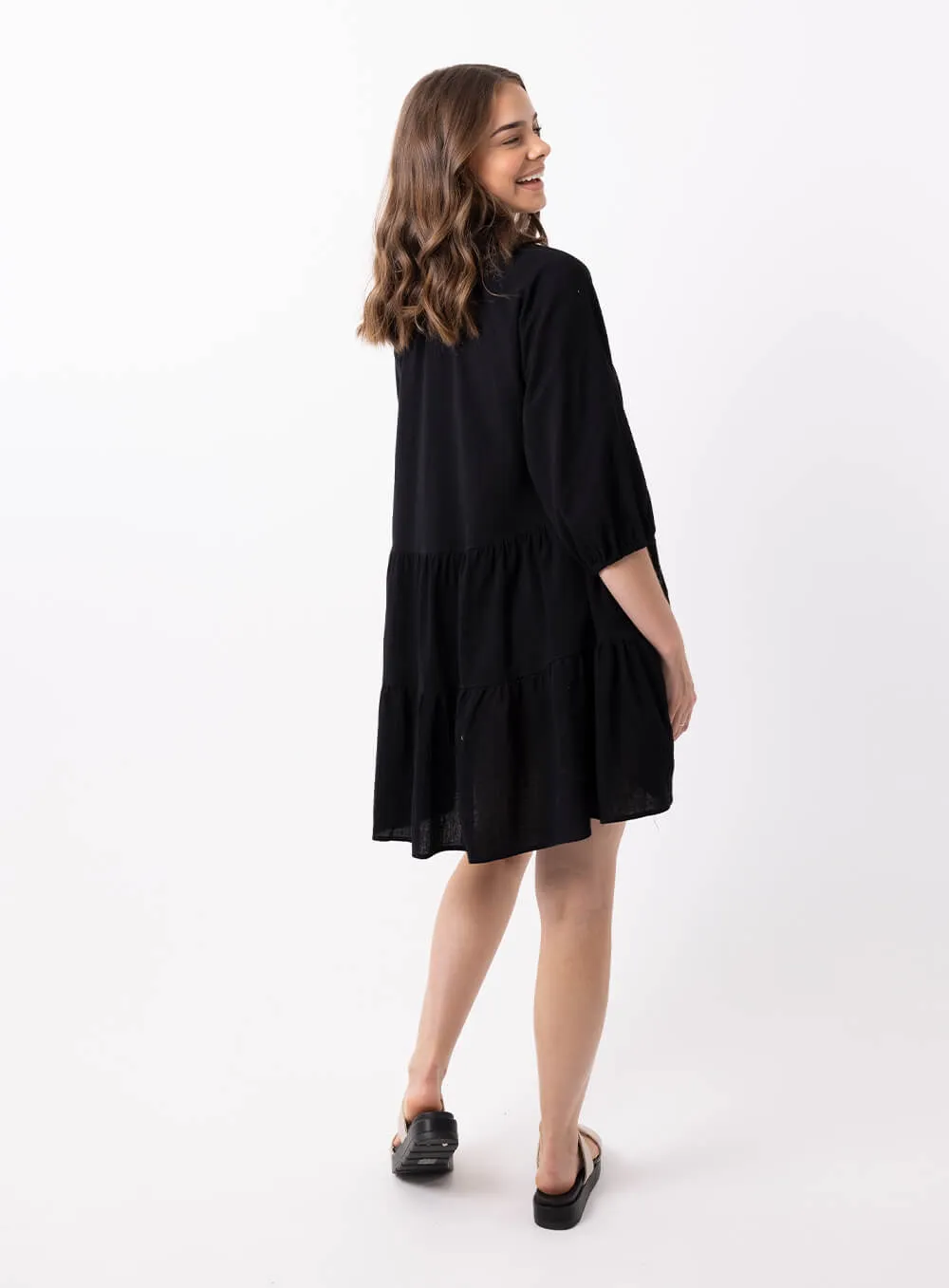 Jasmine Dress-Black