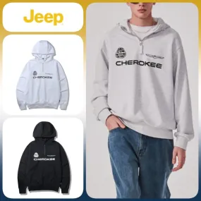 JEEP  |Unisex Long Sleeves Hoodies