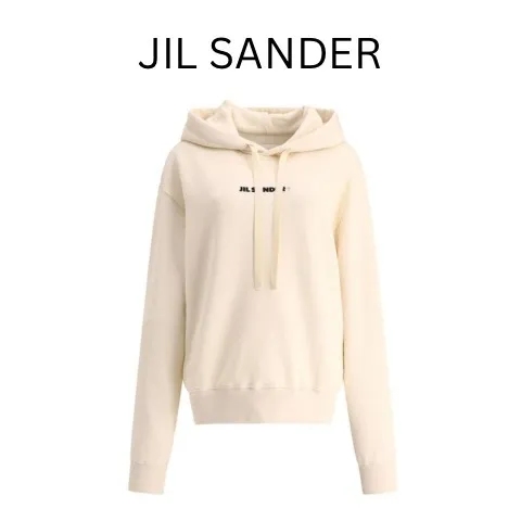 Jil Sander  |Cotton Logo Hoodies & Sweatshirts