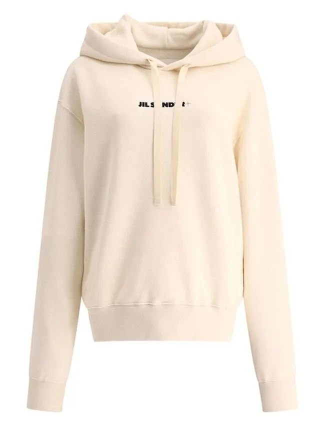 Jil Sander  |Cotton Logo Hoodies & Sweatshirts