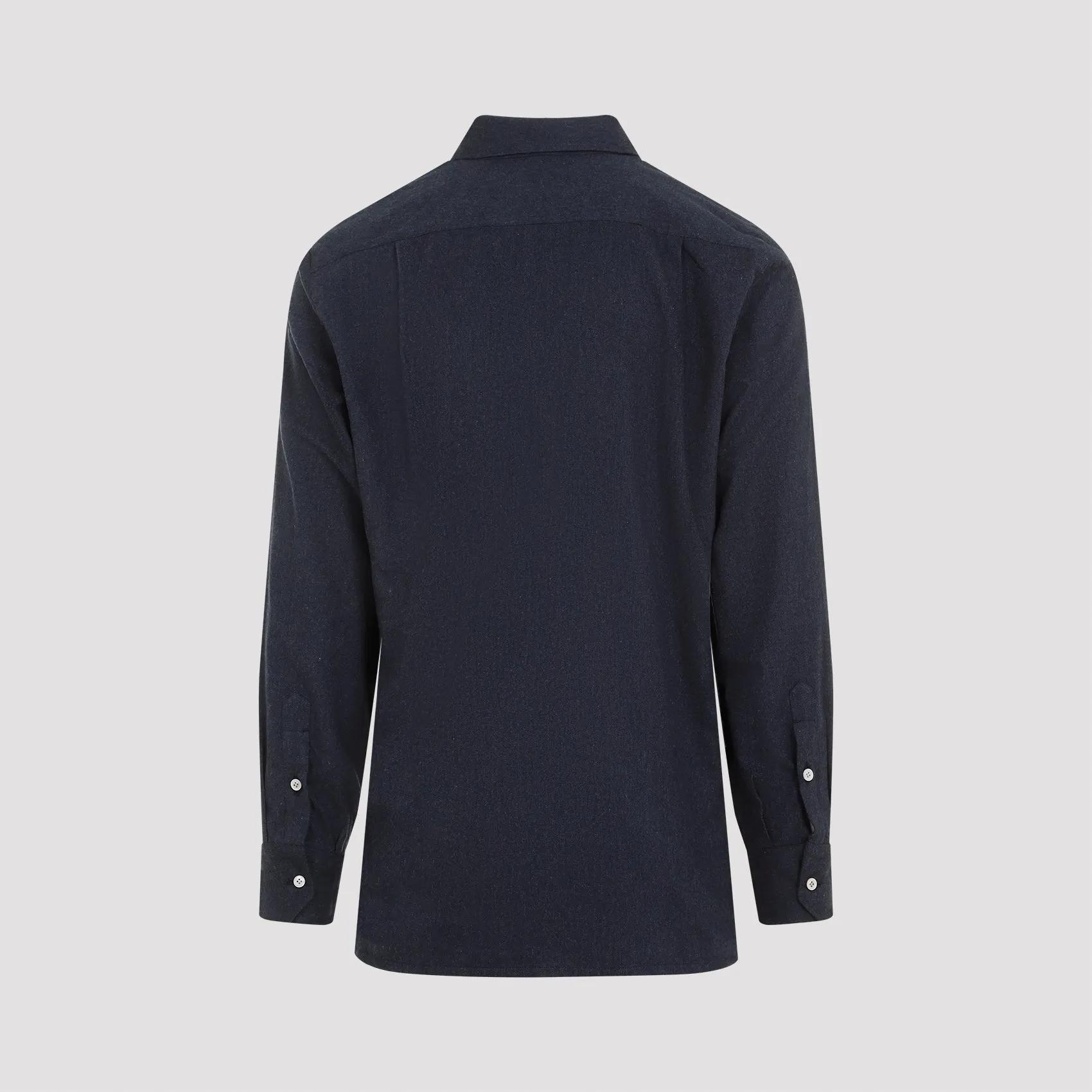 KITON Elegant Blue Cotton Shirt for Men