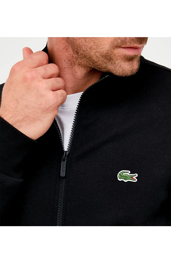 Lacoste Full Zip Logo Track Top Black