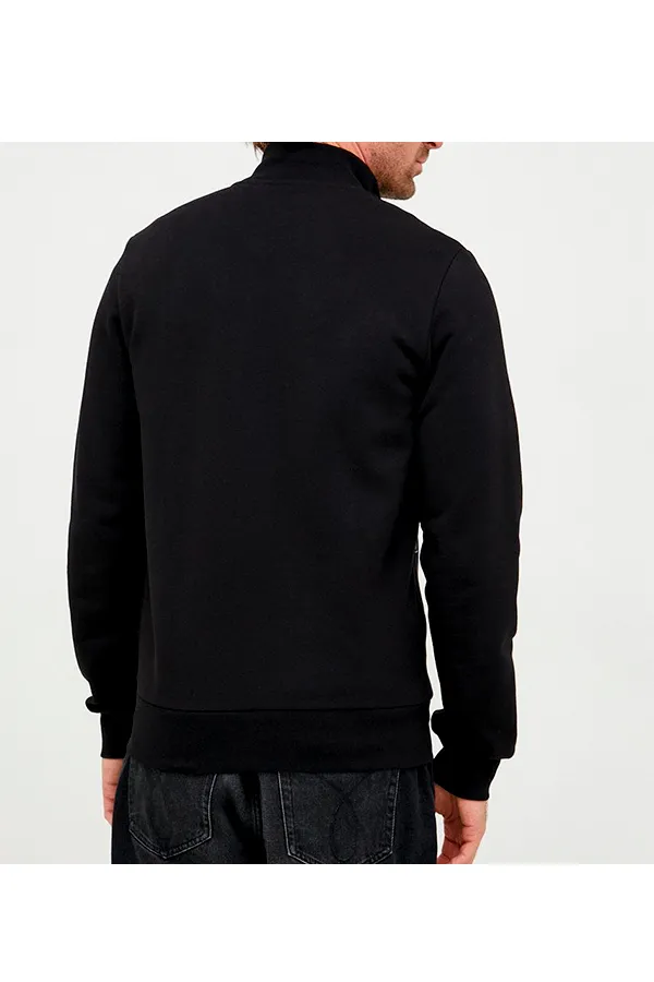 Lacoste Full Zip Logo Track Top Black