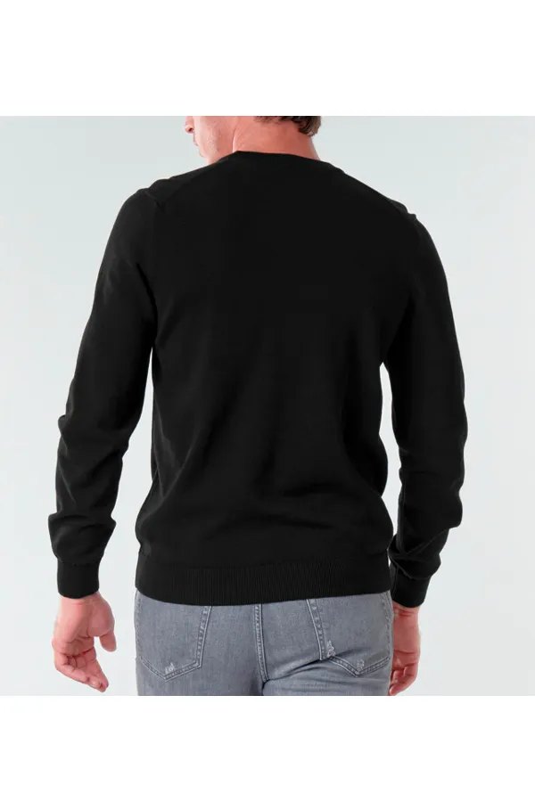 Lacoste Knit Pullover Black