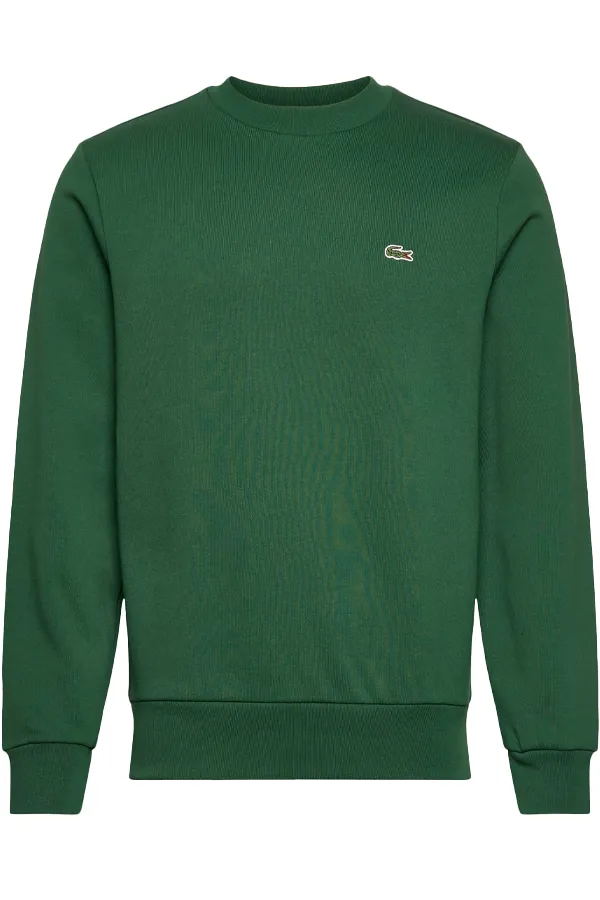 Lacoste Sweatshirt Brushed Regular Fit Green