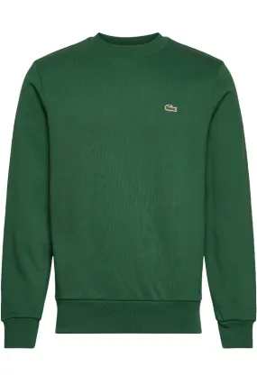 Lacoste Sweatshirt Brushed Regular Fit Green