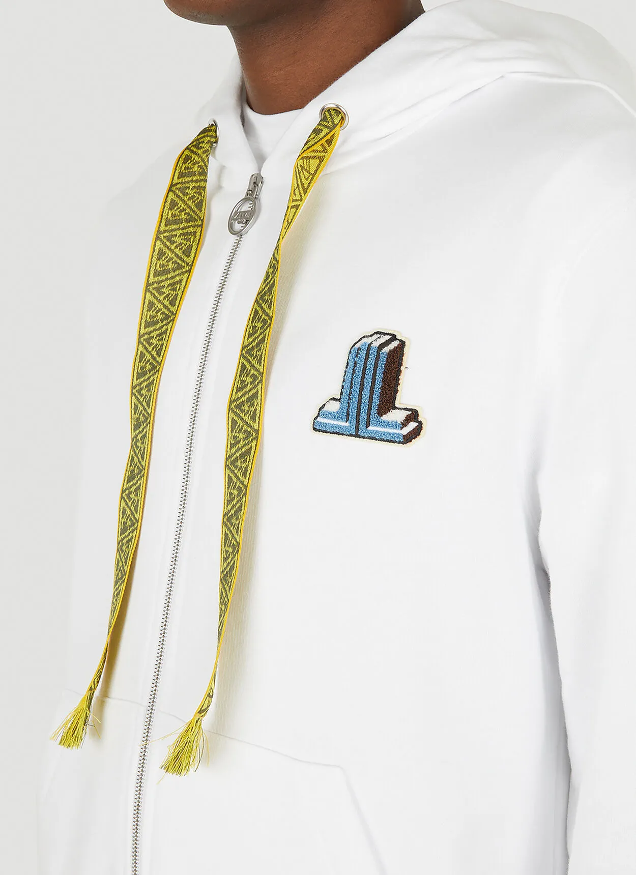 LANVIN  |Long Sleeves Cotton Logo Hoodies