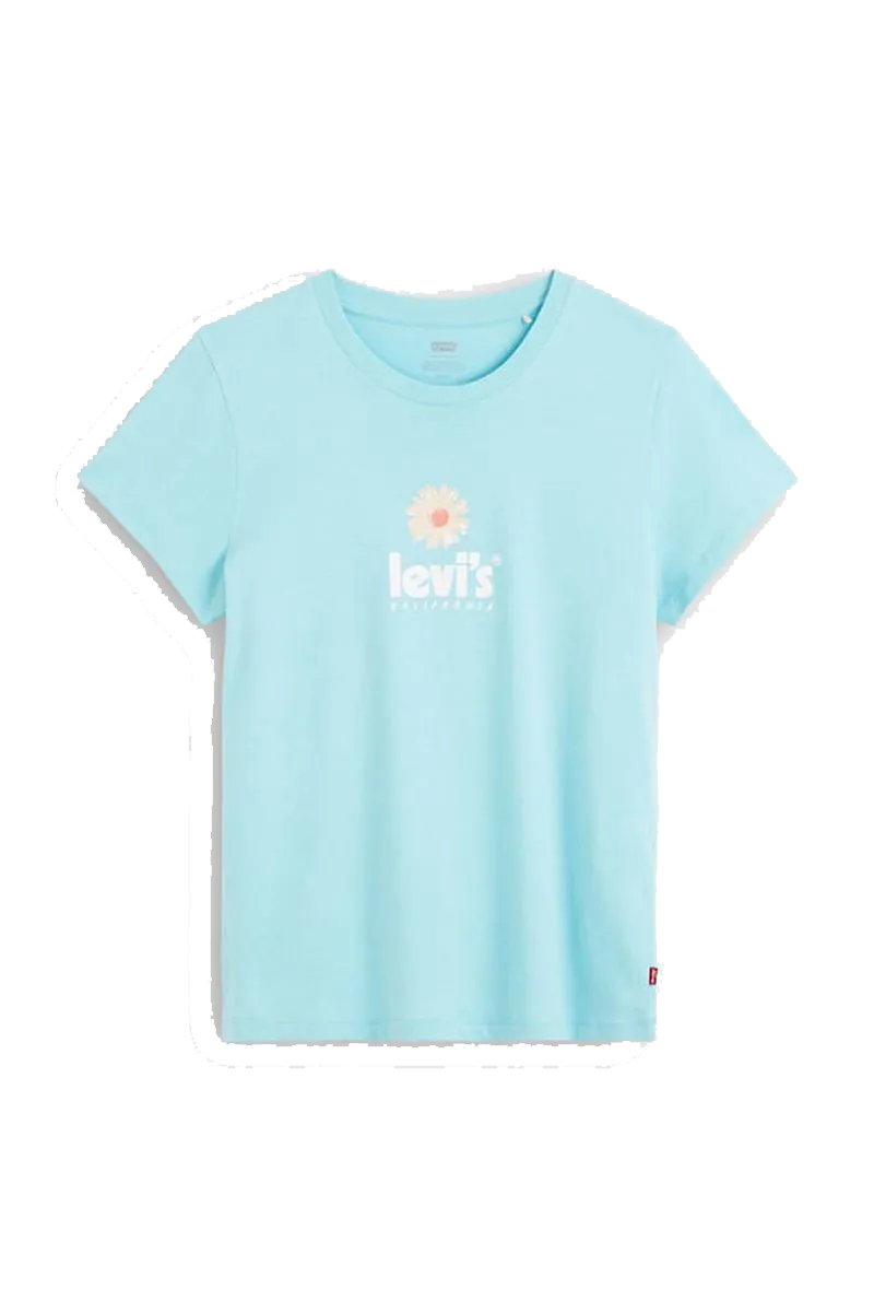 LE T-SHIRT PARFAIT LEVI'S FEMME BLEU